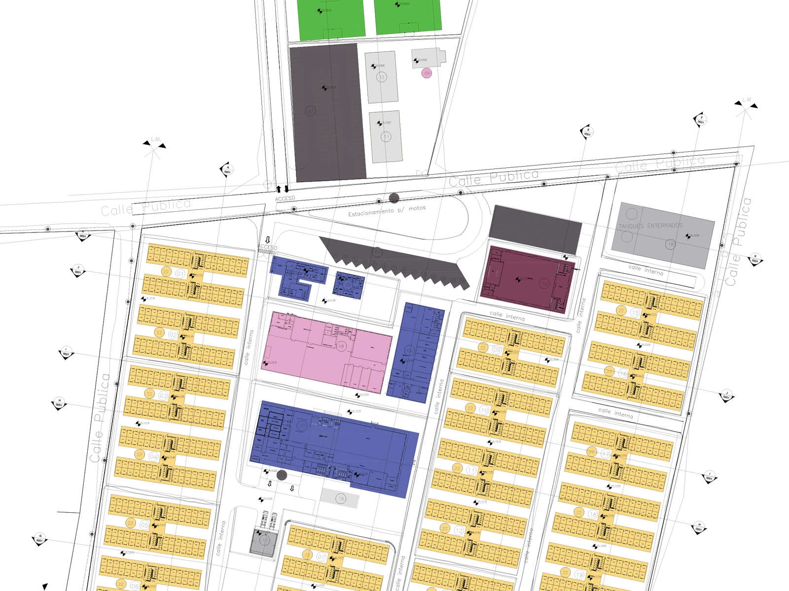 Proyecto ejecutivo Campamento C9 de PARACEL
