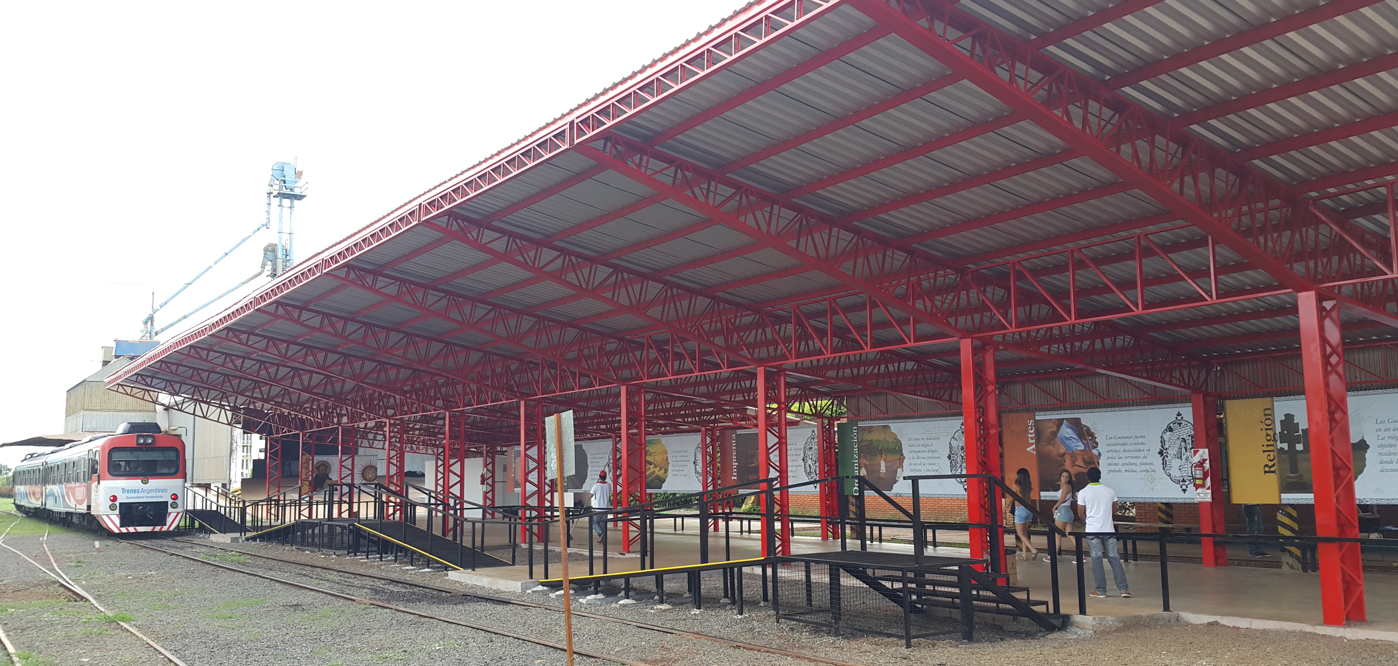 Estaci&oacute;n Internacional de Pasajeros FEPASA en Encarnaci&oacute;n