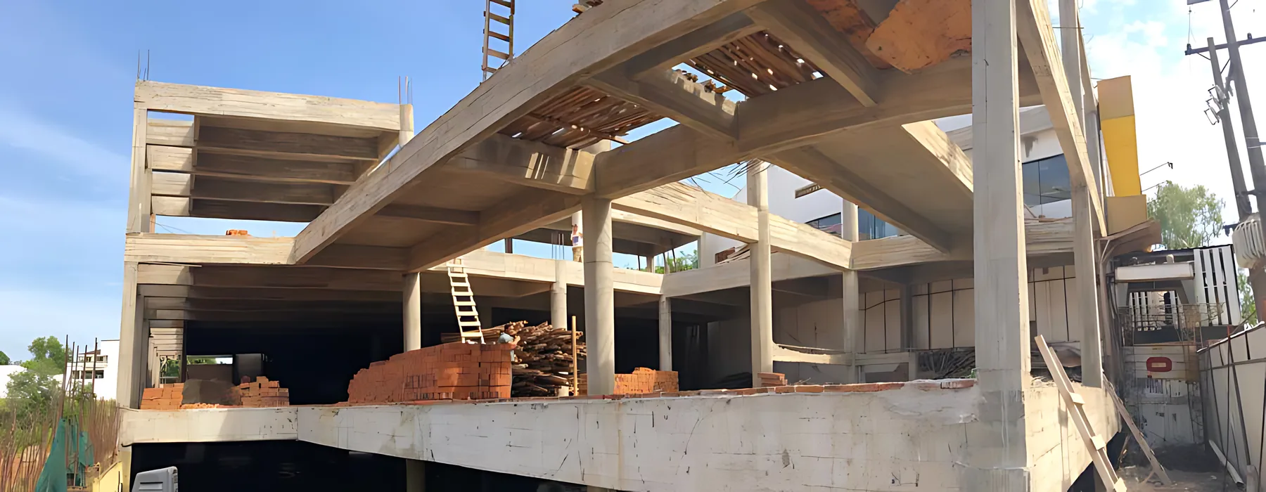 Avance estructural de La Familia Super Express 1era etapa