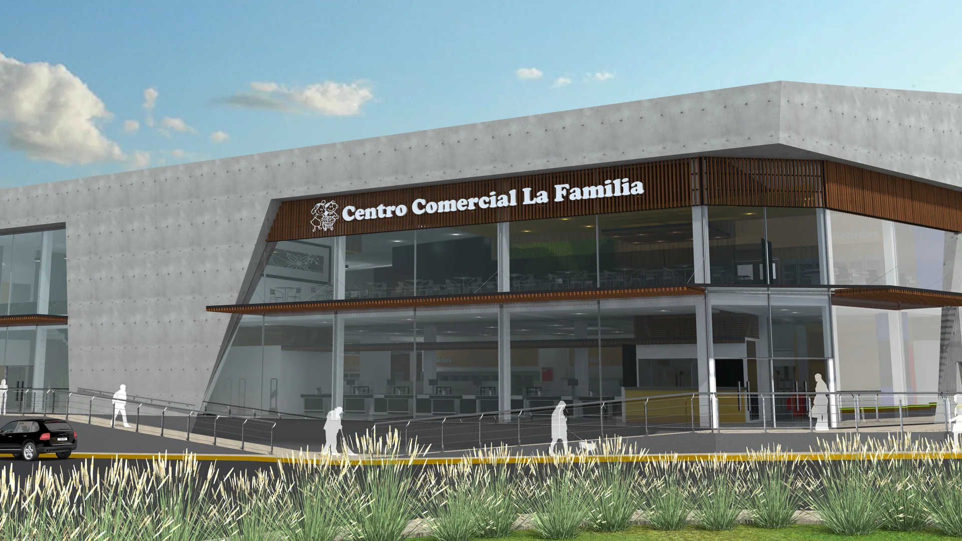 Vista proyectada de La Familia Super Express 1era etapa en Encarnaci&oacute;n